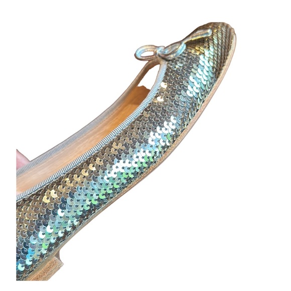 PRADA gold sequin flats, size 38 EU, VGC - Picture 11 of 14
